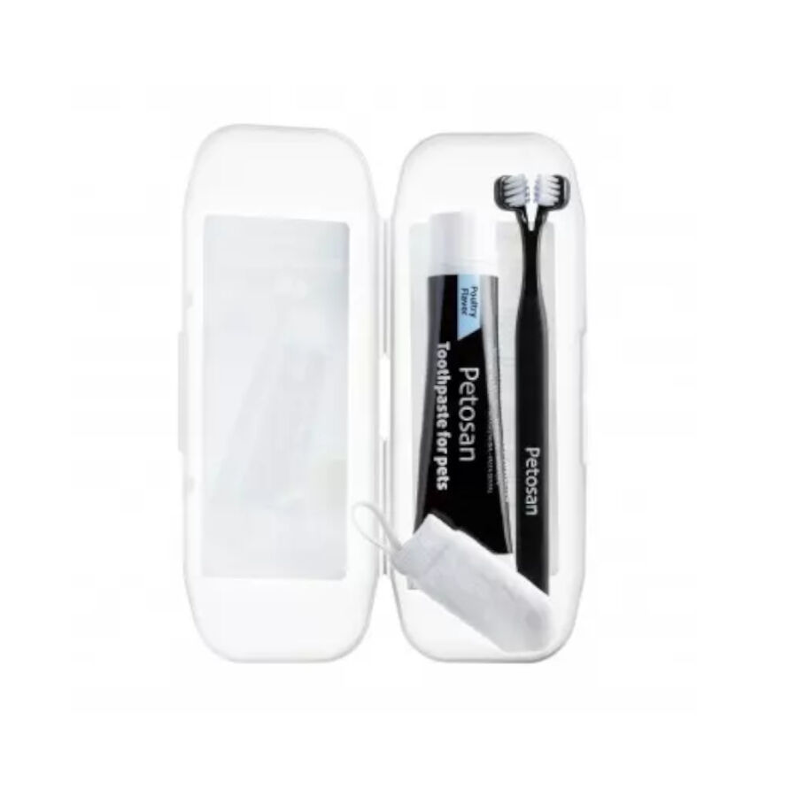 Petosan Kit de limpeza dent&aacute;ria para c&atilde;es m&eacute;dios, , large Imagem n&uacute;mero 3