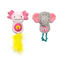 Tootoy! Kitten Peluche de elefante e axolote para gatos, , large Indicador imagem n&uacute;mero 2