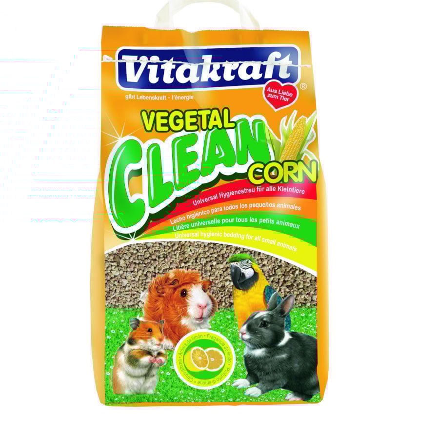 Vitakraft Vegetal Clean Milho Leito para roedores, coelhos e aves, , large Imagem n&uacute;mero 1