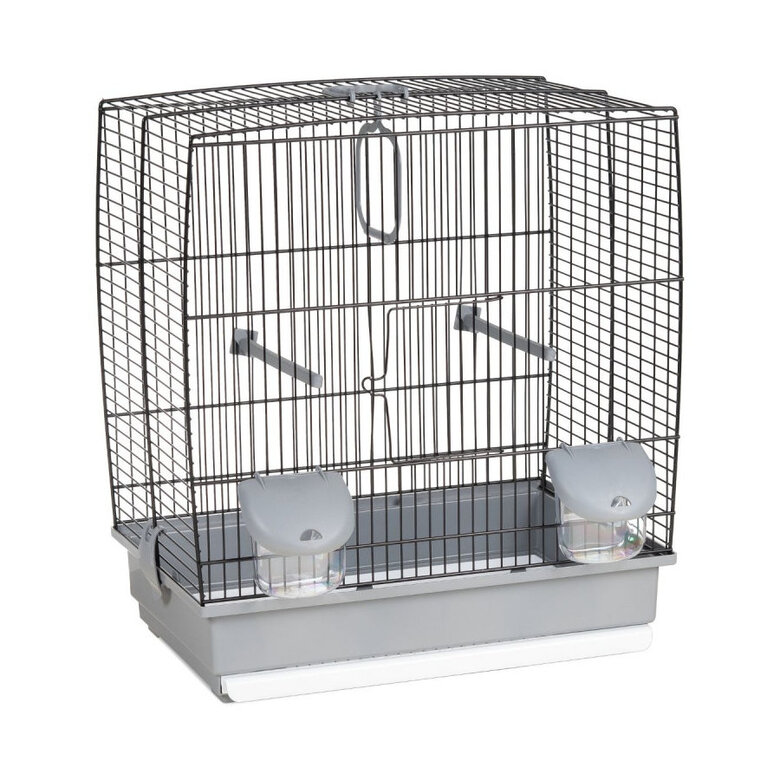 Voltregà 641 Gaiola para pássaros branca com baloiço,  Imagem número 1 Voltregà 641 Gaiola para pássaros branca com baloiço, , large Imagem número 1