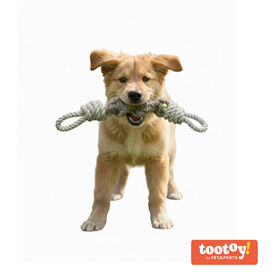 Tootoy! Pull Brinquedo de corda com nó para cães