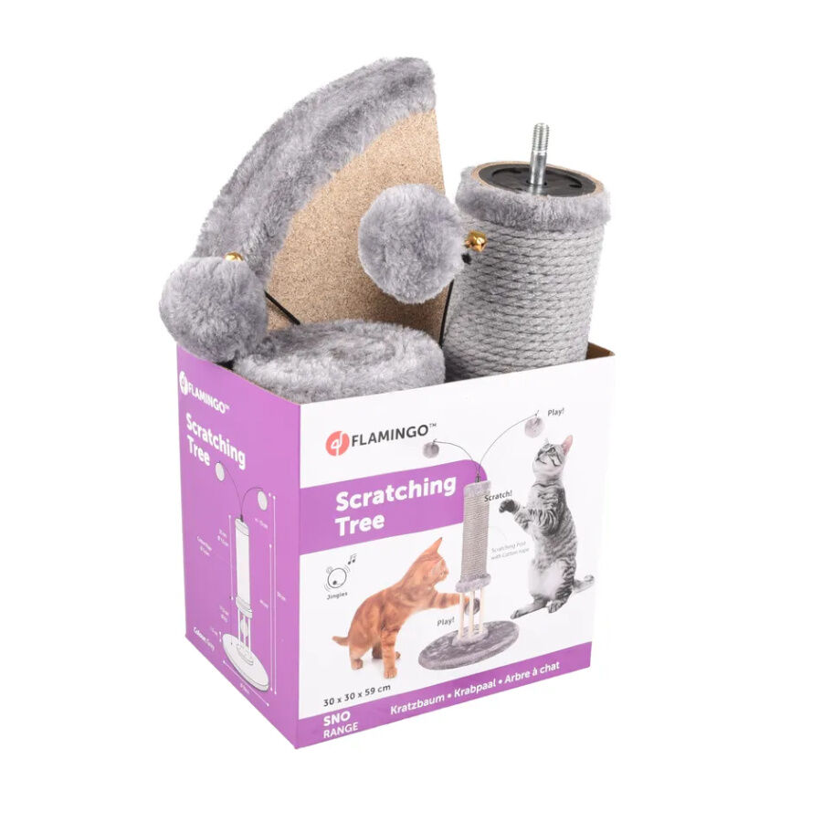 Flamingo Lia Brinquedo Interativo Cinzento para gatos, , large Imagem n&uacute;mero 2