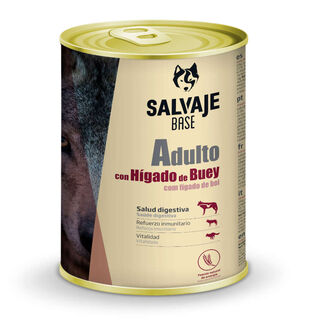 Comida húmida Salvaje Base Adulto para cães