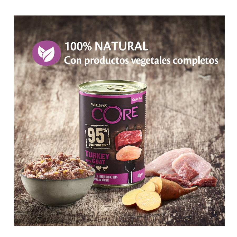 400 g Wellness Core peru e cabra lata para c&atilde;es, , large Imagem n&uacute;mero 2