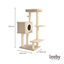 Leeby Boucle Collection árvore arranhadora com cama nido e brinquedo para gatos, , large Indicador imagem número 5