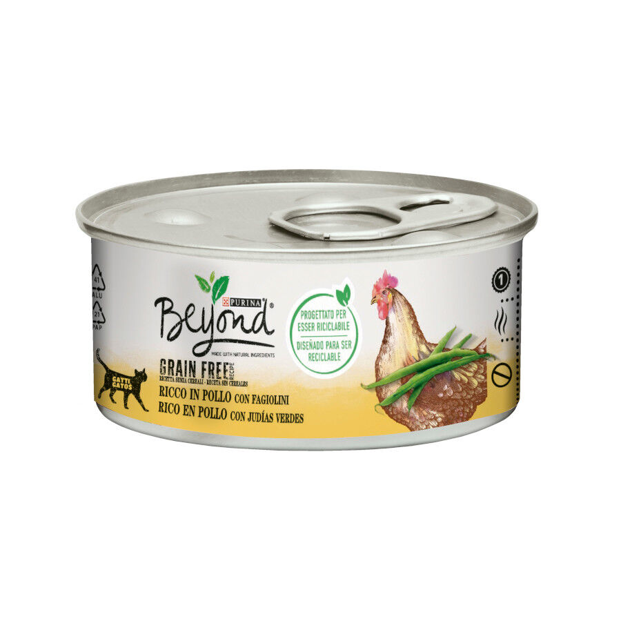 85 g Beyond Grain Free frango lata para gatos, , large Imagem n&uacute;mero 1
