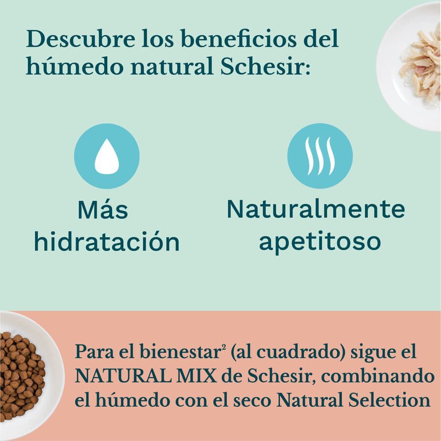 85 g Schesir Kitten Atum com Alo&eacute; lata para gatos, , large Imagem n&uacute;mero 5