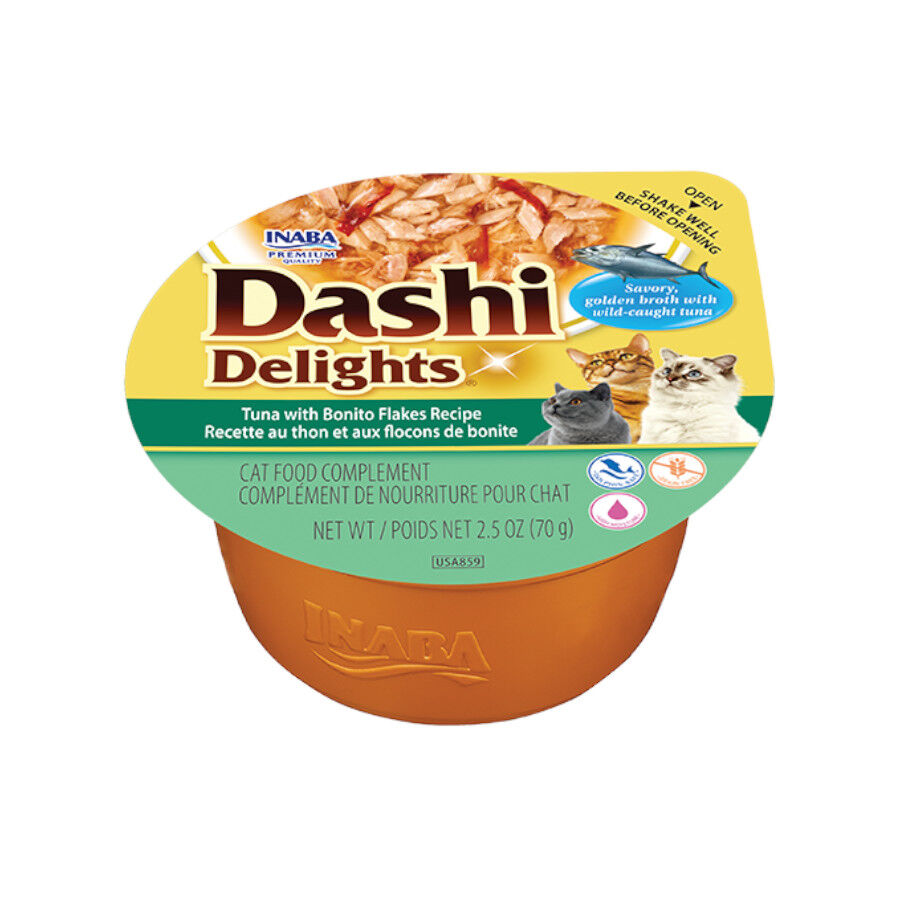 70 g Dashi Delights Lata de atum e bonito para gatos, , large Imagem n&uacute;mero 1