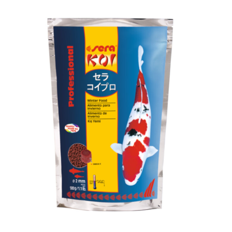 Sera Koi Professional Inverno Comida de férias para peixes carpa, , large image number null
