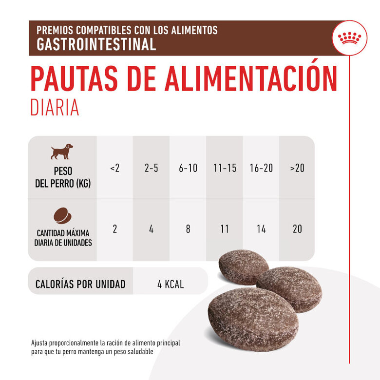 230 g Royal Canin Treats Gastrointestinal Snacks para cães,  Imagem número 5 230 g Royal Canin Treats Gastrointestinal Snacks para cães, , large Imagem número 5