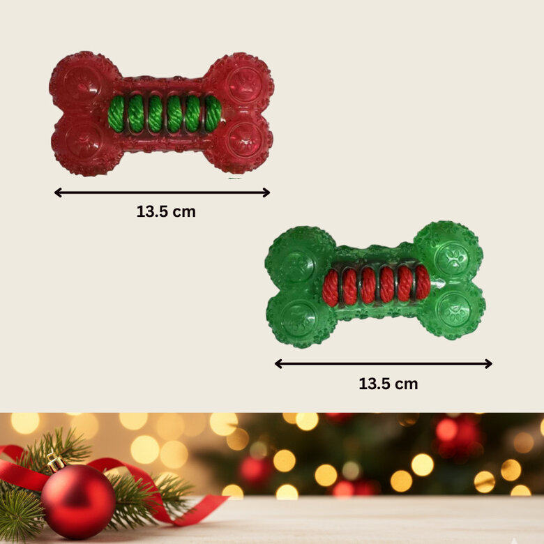 Wonder Christmas Brinquedo Ossos de Natal para Cães,  Imagem número 4 Wonder Christmas Brinquedo Ossos de Natal para Cães, , large Imagem número 4