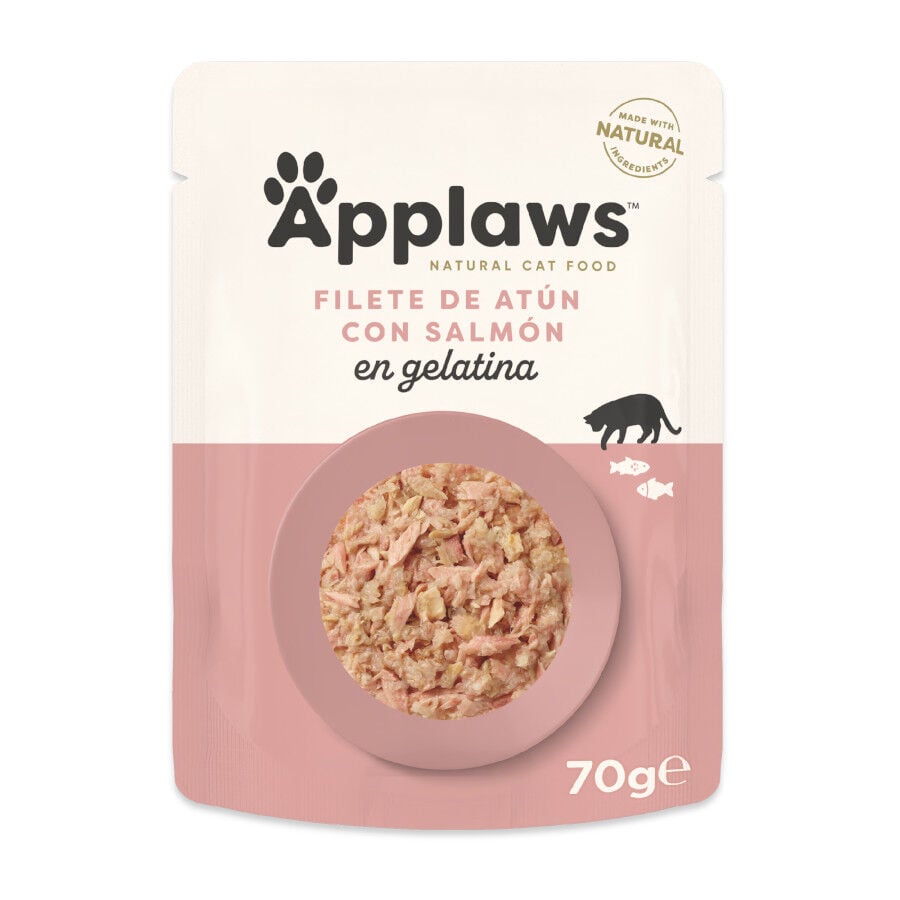 70 g Applaws atum e salm&atilde;o saqueta para gatos, , large Imagem n&uacute;mero 1