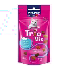 Vitakraft Biscoitos Trio Mix Salmão para gatos