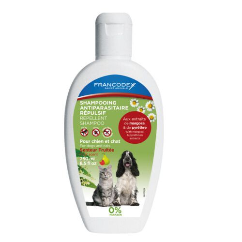Francodex champ&uacute; antiparasitario para mascotas Imagem n&uacute;mero 1