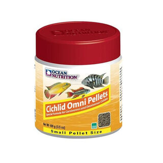 Ocean Nutrition Cichlid Omni Pellets para peixes ciclídeos