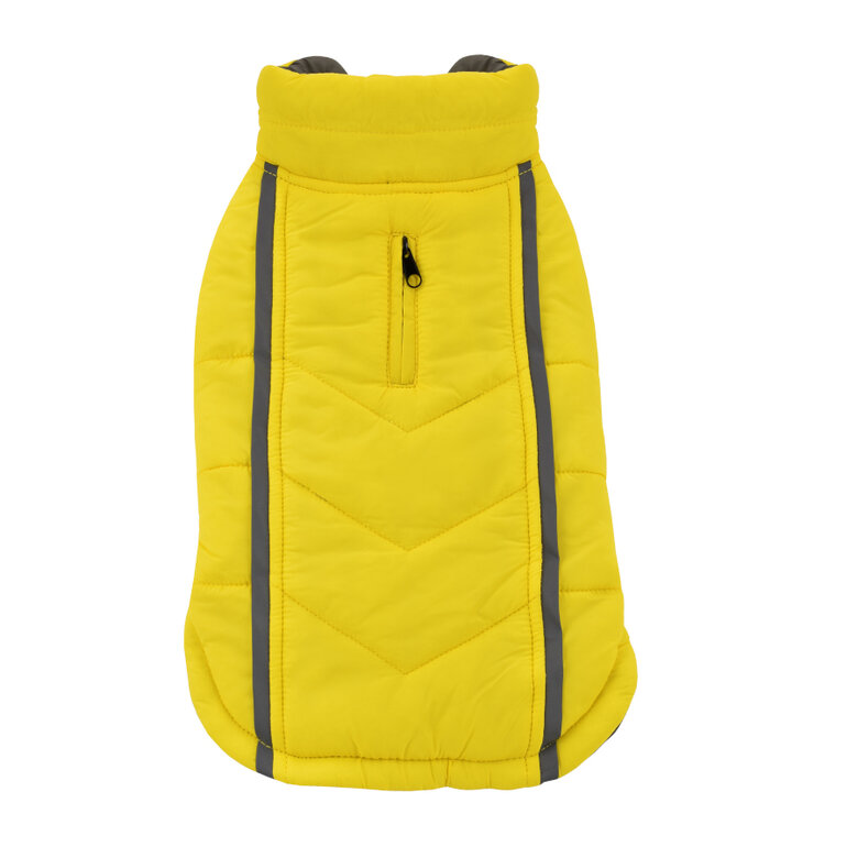 Outech Casaco Reversível Cinza e Amarelo para cães,  Imagem número 3 Outech Casaco Reversível Cinza e Amarelo para cães, , large Imagem número 3