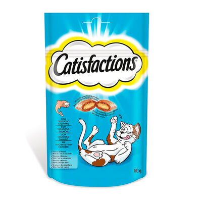 Catisfactions Snacks de Salmão Gato