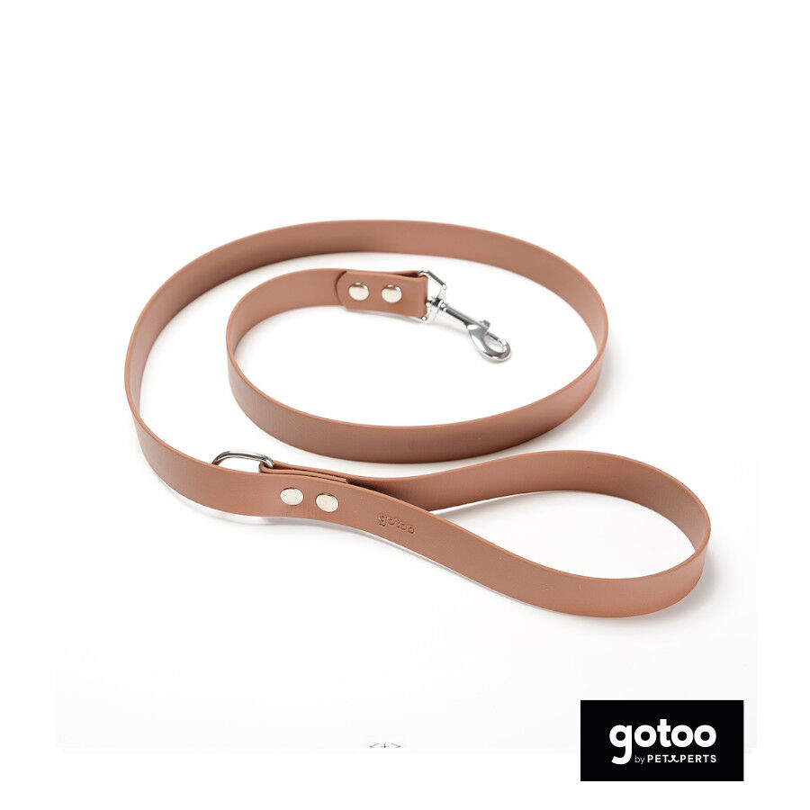 Gotoo Trela Biothane castanha para c&atilde;es, , large Imagem n&uacute;mero 2