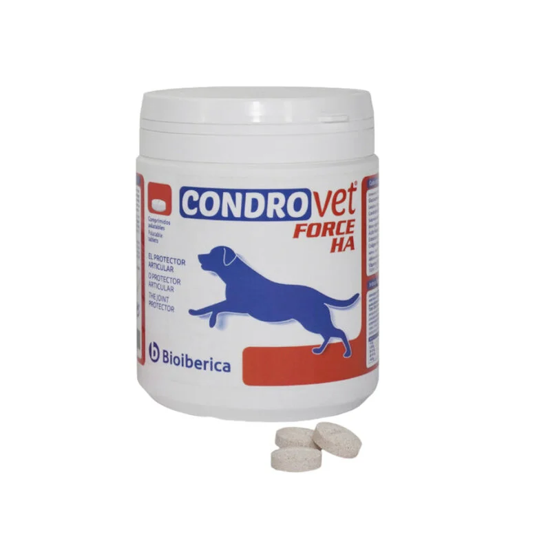 120 comprimidos Bioibérica Condrovet Force HA Condroprotetor para desgaste articular em cães,  Imagem número 1 120 comprimidos Bioibérica Condrovet Force HA Condroprotetor para desgaste articular em cães, , large Imagem número 1