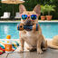 Summer Vibes Chew Dumbbell Mordedor para c&atilde;es, , large Indicador imagem n&uacute;mero 1