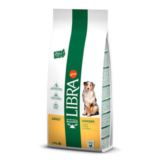 Libra Adult Frango ração para cães