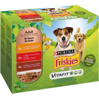 Friskies Frango em molho comida húmida para cão