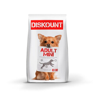 Diskount Mini Adult ração para cães