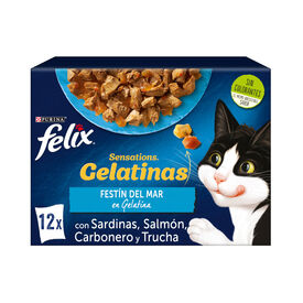 Felix Sensations Seleção de Peixes saquetas em galeia