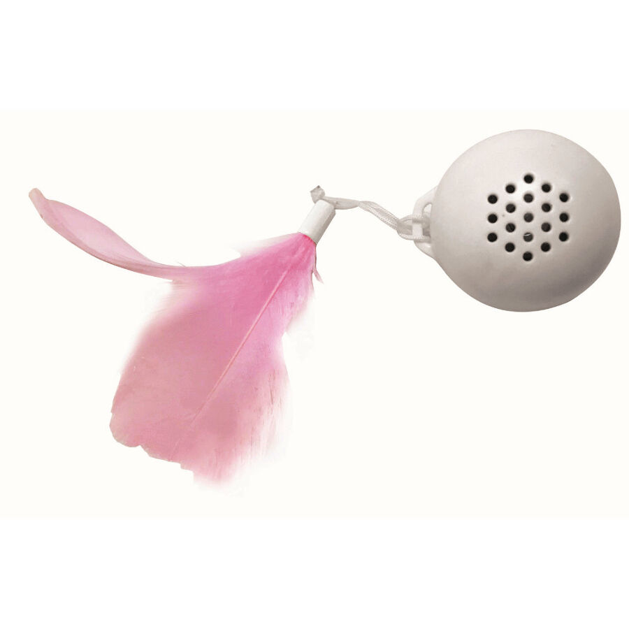 M-Pets Swing Bola Branca e Rosa para gatos, , large Imagem n&uacute;mero 1