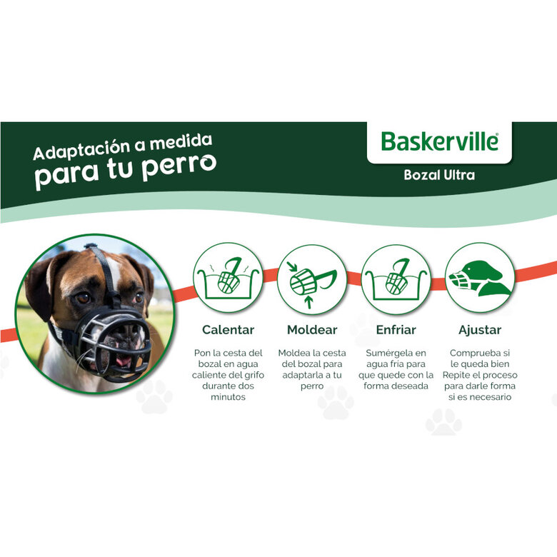 Baskerville Ultra Muzzle Açaime tipo cesto para cães,  Imagem número 8 Baskerville Ultra Muzzle Açaime tipo cesto para cães, , large Imagem número 8