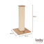 Leeby Vida arranhador de sisal quadrado para gatos, , large Indicador imagem número 4