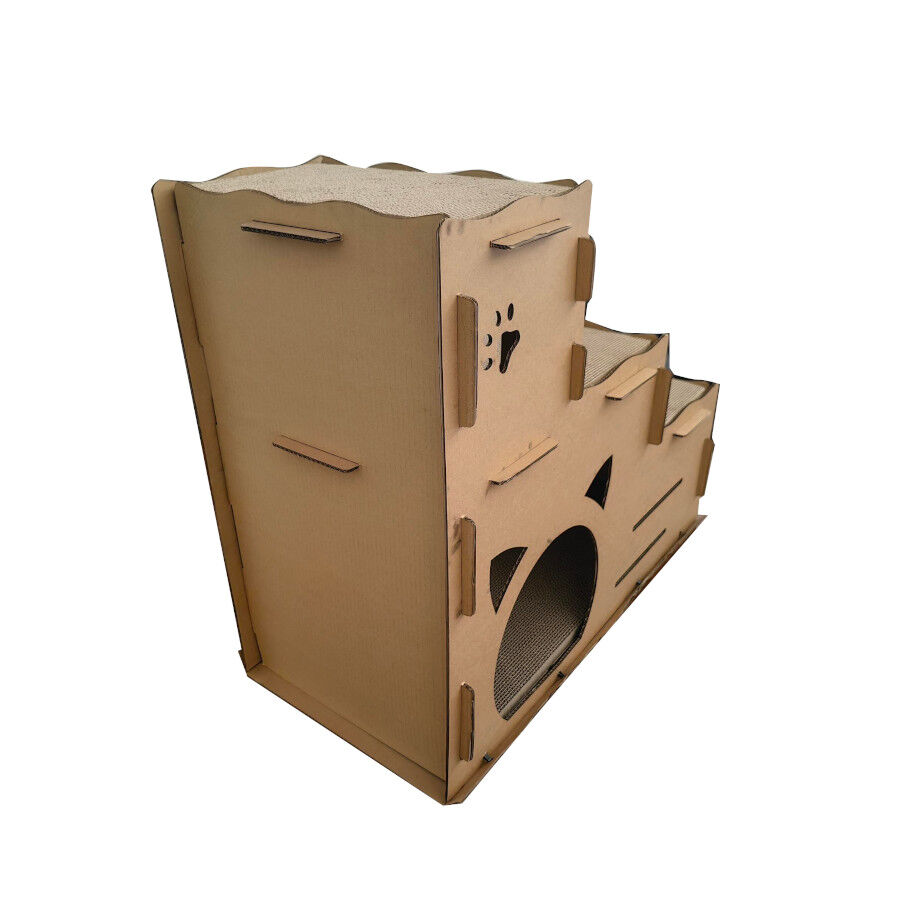 Catshion Escada Arranhador Grande de Cart&atilde;o para gatos, , large Imagem n&uacute;mero 3