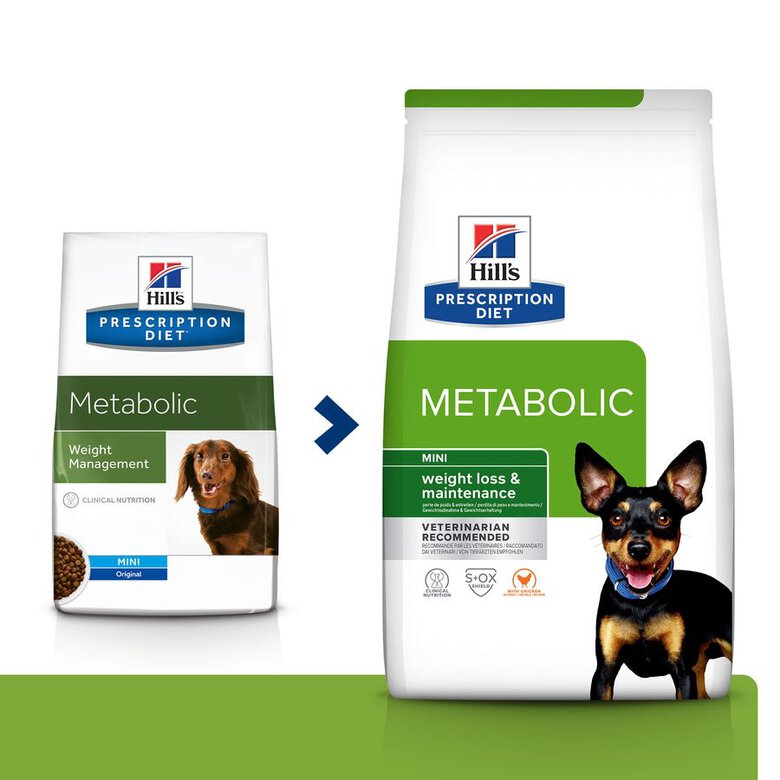 Hill's Mini Prescription Diet Metabolic ração para cães, , large image number null