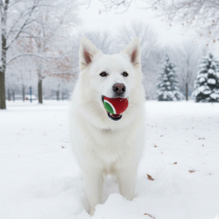 Wonder Christmas Bolas de T&eacute;nis de Natal para C&atilde;es, , large Imagem n&uacute;mero 3