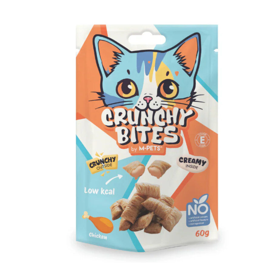 60 g M-Pets Pollo snack crujiente para gatos, , large Imagem n&uacute;mero 1