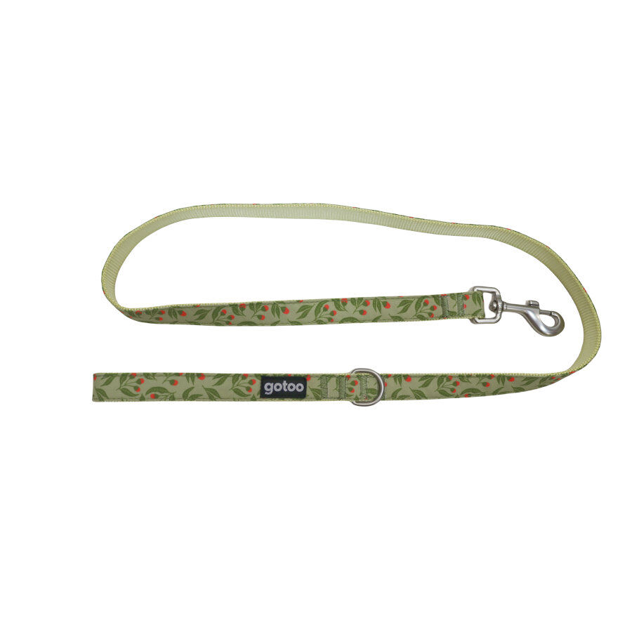 Gotoo Trela estampada floral para c&atilde;es, , large Imagem n&uacute;mero 1