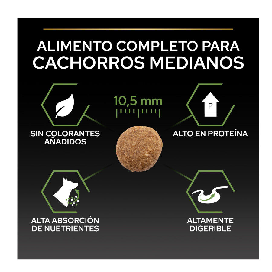 14 kg (12 + 2 kg gr&aacute;tis!) Pro Plan Puppy Medium Frango ra&ccedil;&atilde;o para cachorros, , large Imagem n&uacute;mero 6