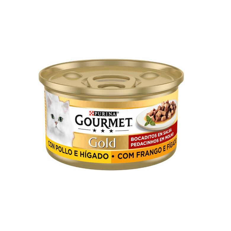 Purina Gourmet Gold comida húmeda para gatos image number null