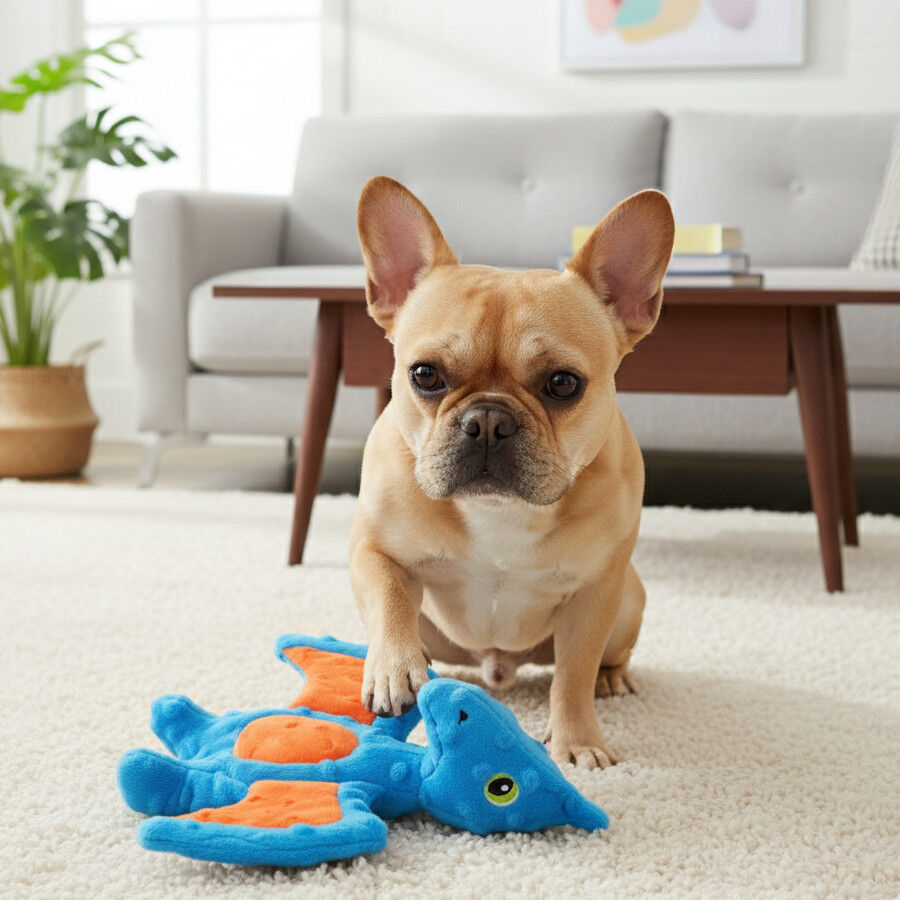 All for paws My T Rex Azul Juguete para perros, , large Imagem n&uacute;mero 2