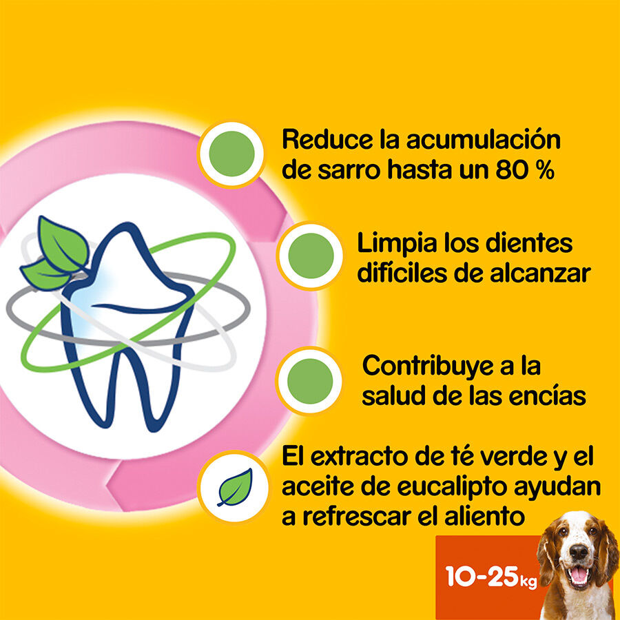 28 sticks Pedigree Dentastix Fresh Snacks Dent&aacute;rios para C&atilde;es M&eacute;dios, , large Imagem n&uacute;mero 4