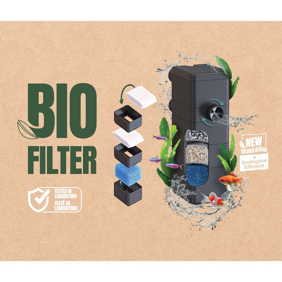 Aquatlantis B-Box Filtro de espuma grossa para aqu&aacute;rios, , large Imagem n&uacute;mero 5