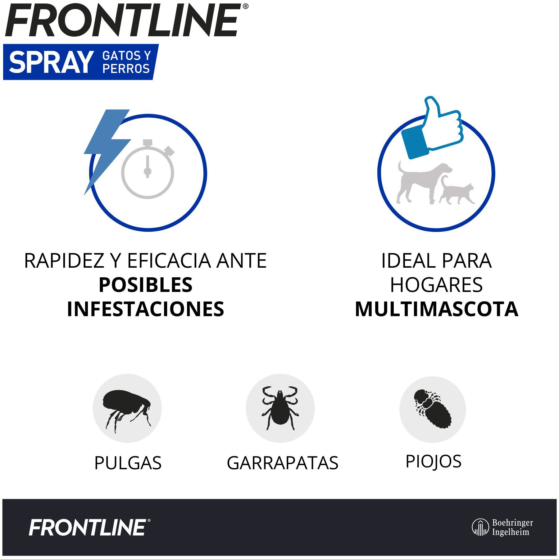 Frontline Spray Antiparasit&aacute;rio para c&atilde;es e gatos, , large Imagem n&uacute;mero 5