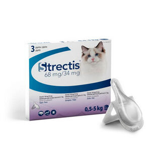 Ceva Strectis Solution Spot-On Pipetas Antiparasitárias para gatos