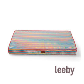 Leeby Colchão zigue-zague antiderrapante para cães