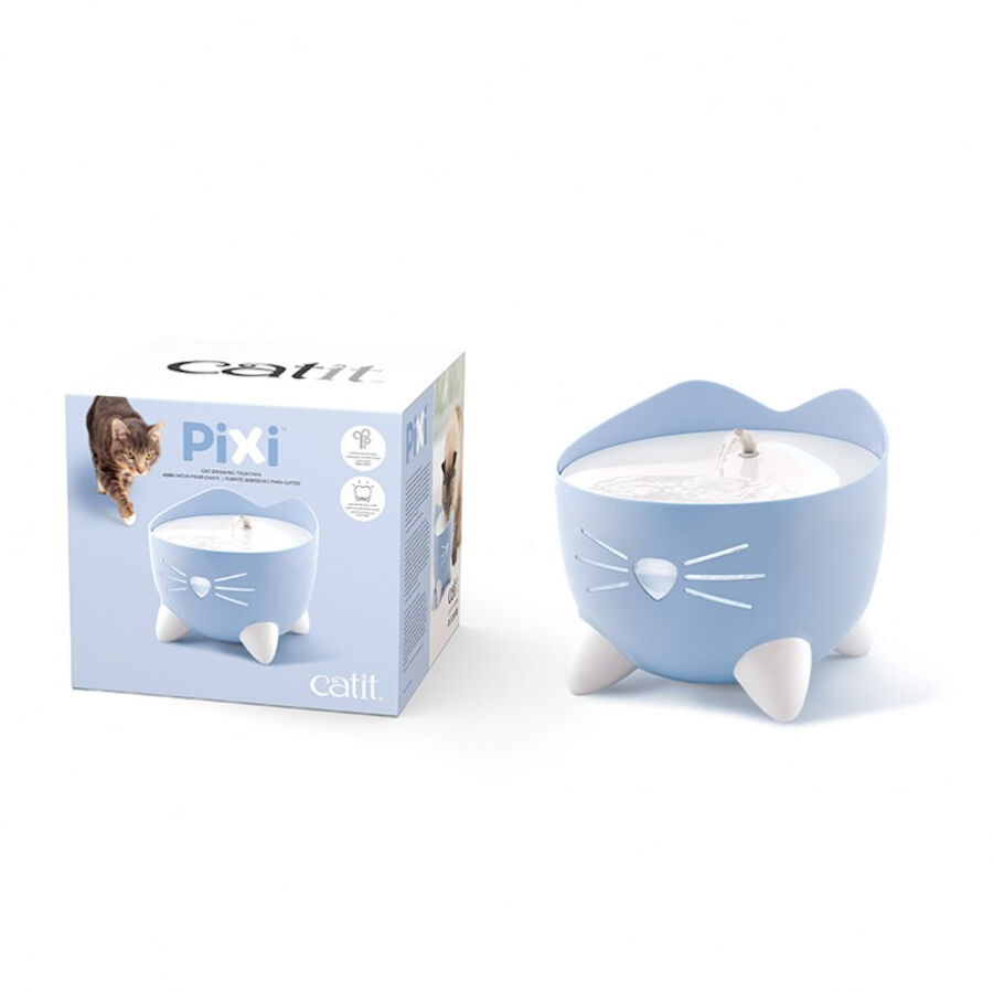 Catit PIXI Fonte Bebedouro Azul para gatos, , large Imagem n&uacute;mero 1