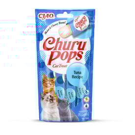 Churu Sticks Pops Receita de Atum para gatos - Multipack 12