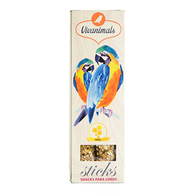 Vivanimals barritas con semillas para loros image number null