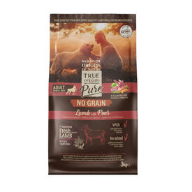 True Origins Pure Grain Free Adult Ra&ccedil;&atilde;o de cordeiro para c&atilde;es