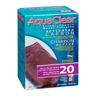  Aquaclear carvão ativado para filtros de aquário