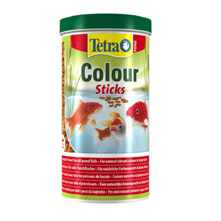 Tetra Pond Colour Sticks para peixes